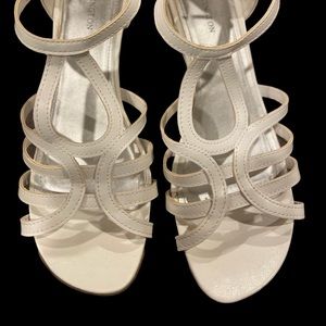 Like NEW Covington Sandal Wedge Heels - Size 10